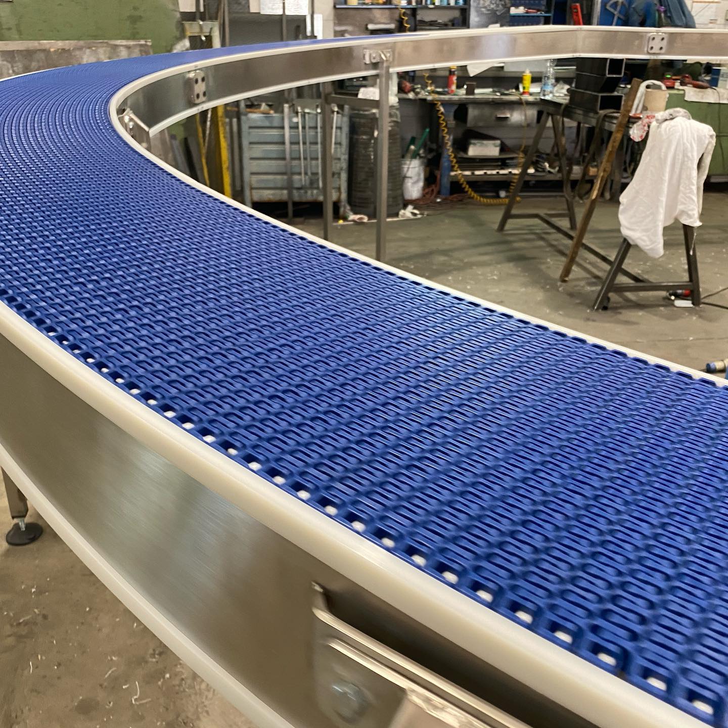 nastri trasportatori gomma PVC tele certificate industriali